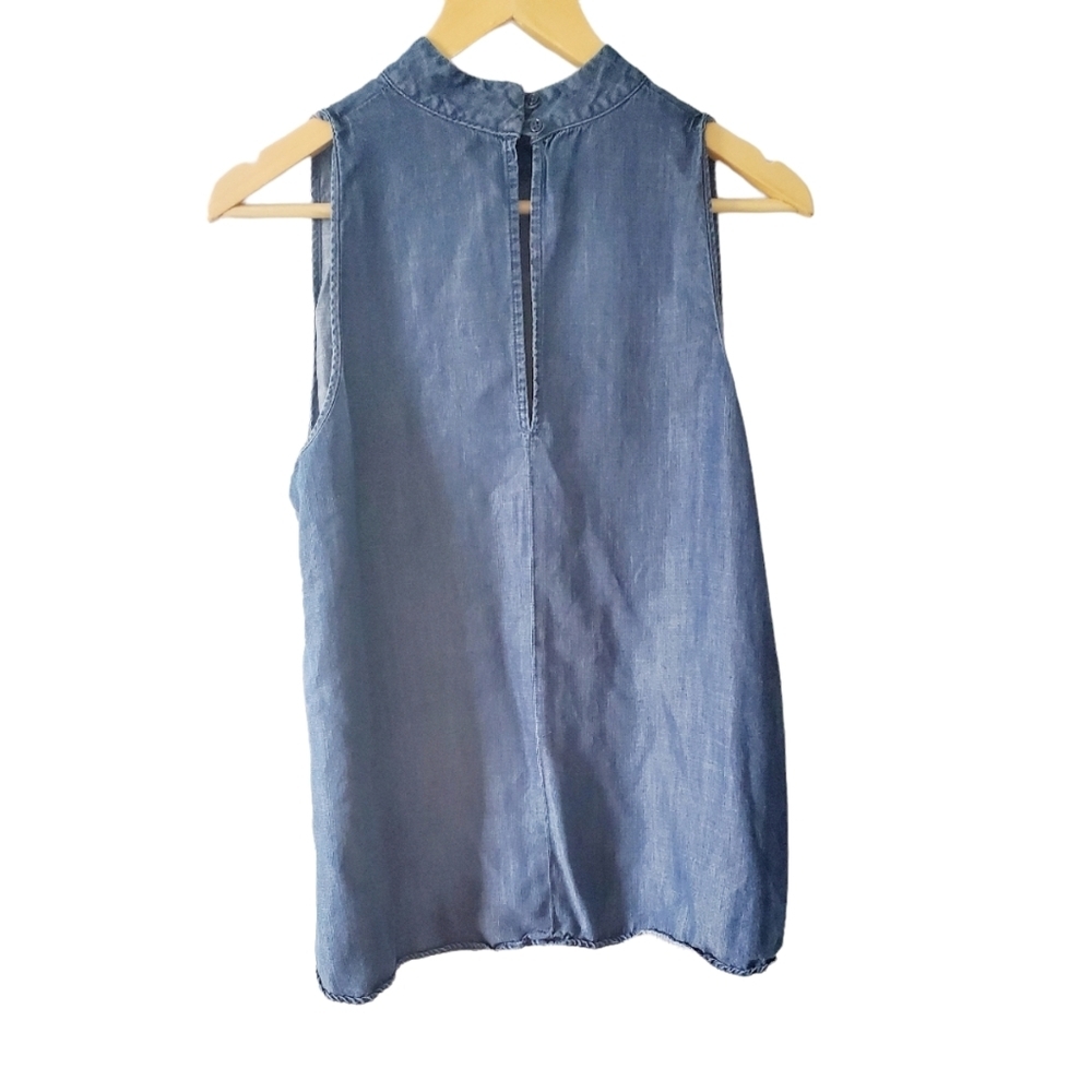 Alice Collection Denim Tank Shell Size Large - Picture 2 of 3
